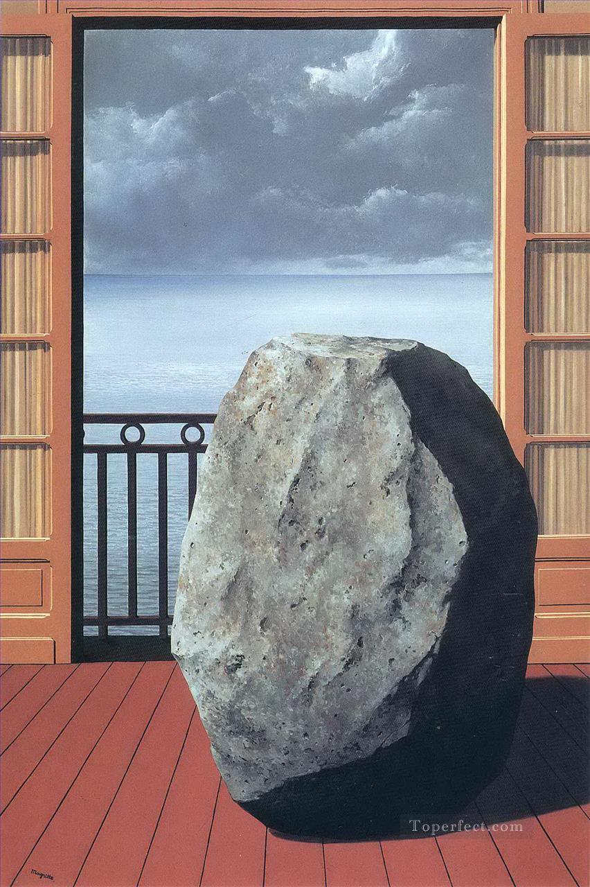 見えない世界 1954 シュルレアリスム油絵